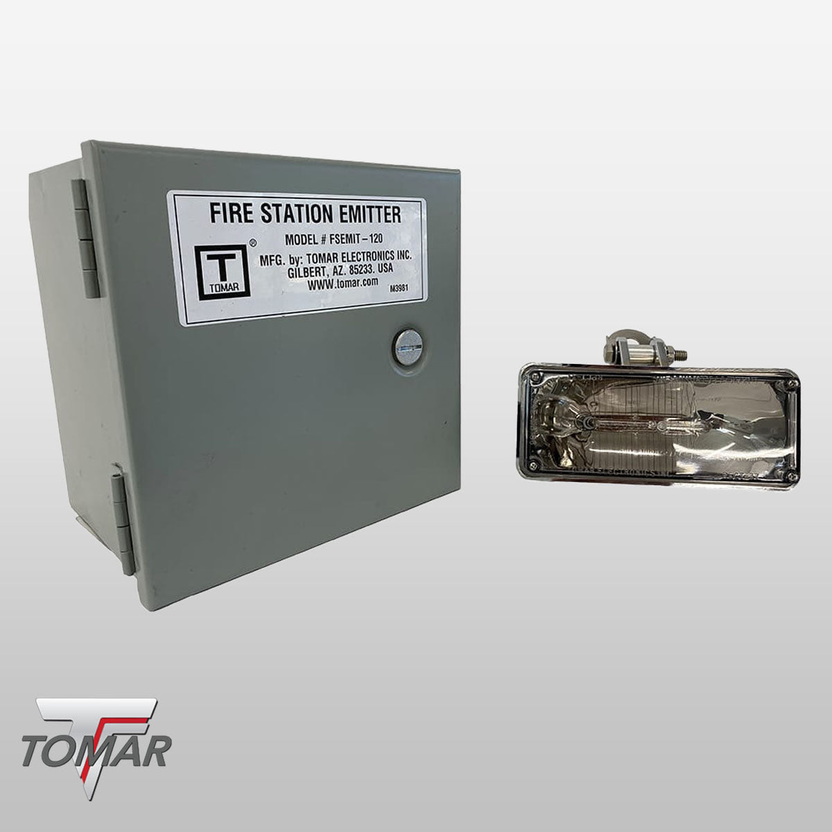 FSEMIT Fire Station Mounted Emitter System – TOMAR Traffic